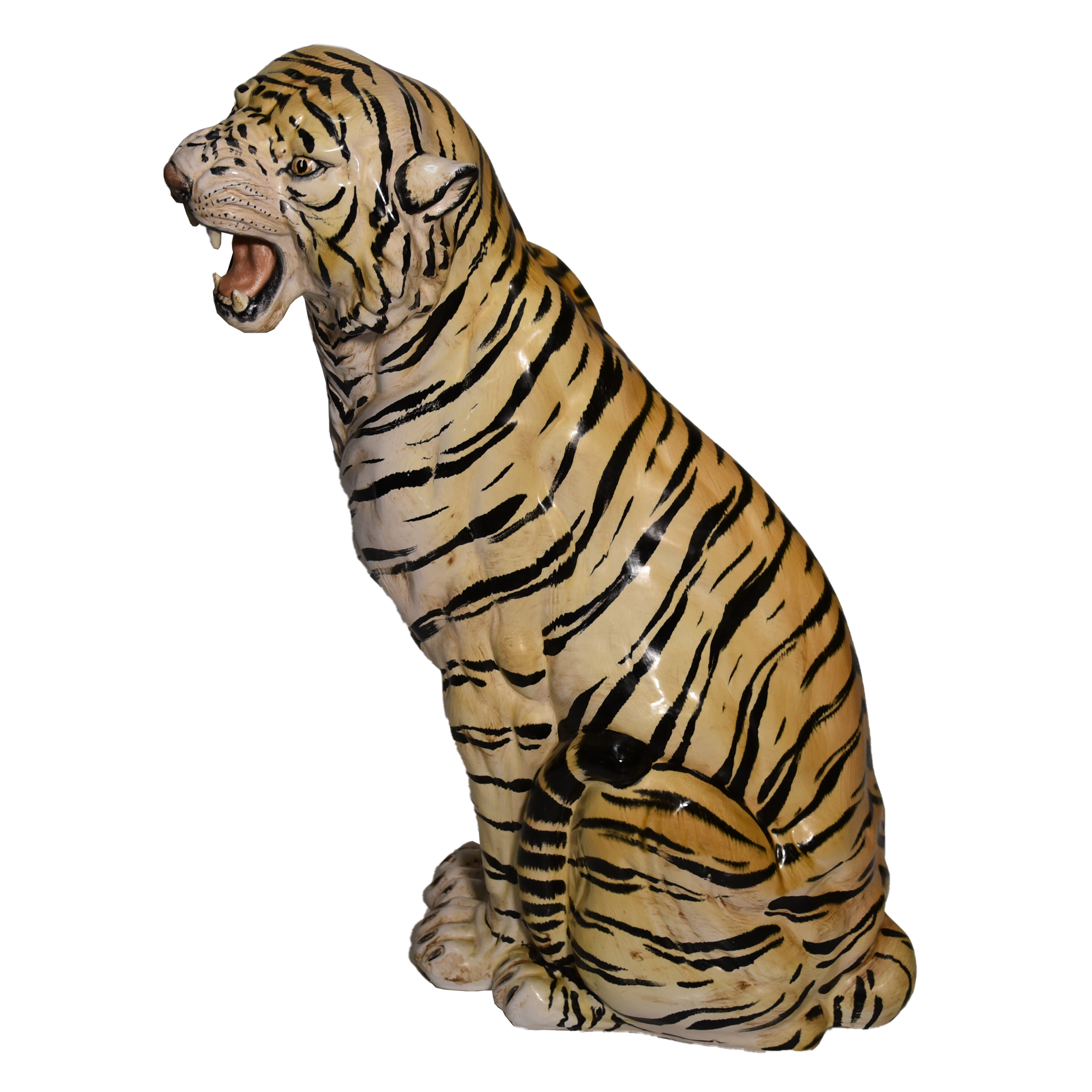 Tigre seduta